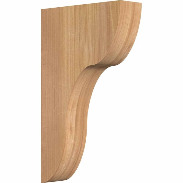 Ekena Millwork Carmel Smooth Corbel, Western Red Cedar, 3 1/2"W x 12"D x 20"H COR04X12X20CAR00SWR - main